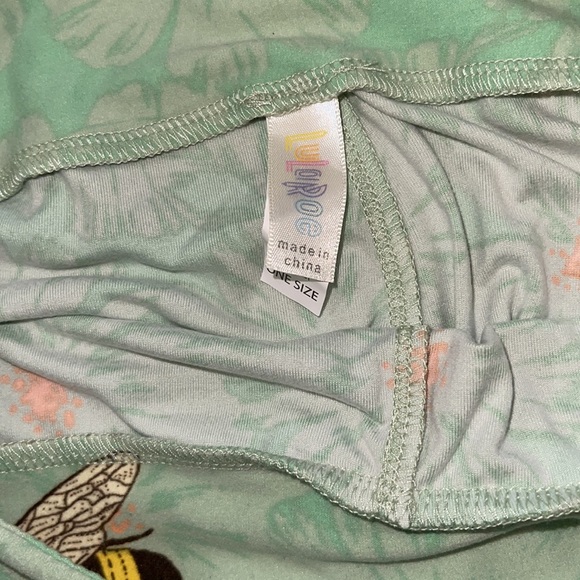 Lularoe One Size OS Bumble Bee Women's Soft Leggings fits Adult sizes 2-10 - Picture 6 of 9